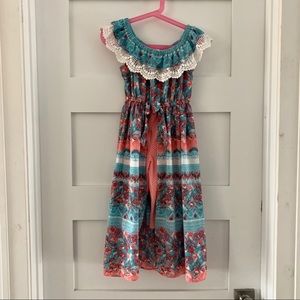 Bonnie Jean girls floral dress size 6